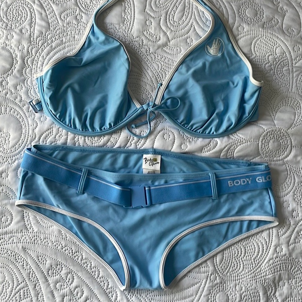 FREE SHIPPING Body Glove DD cup / Size L bikini bottom set